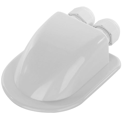 Restmo weatherproof cable entry housing withstands UV exposure in outdoor cabins.