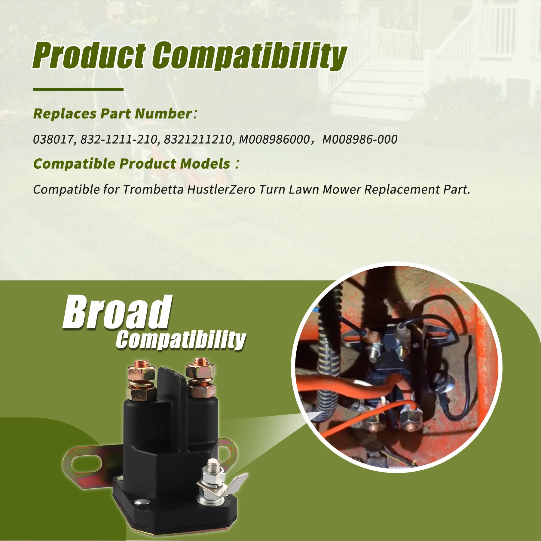 Retepif copper-cadmium contact construction ensures durable operation outdoors.