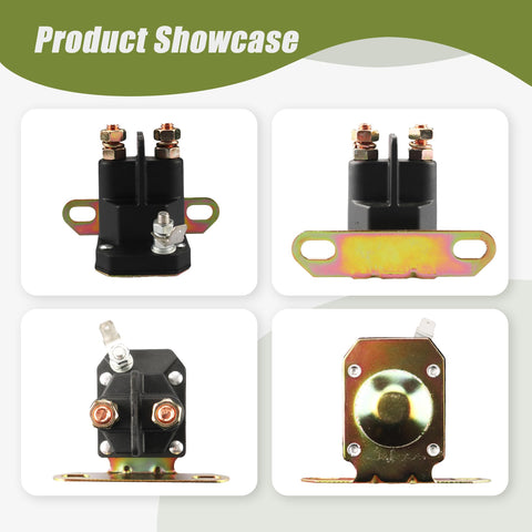 Retepif lawn mower starter solenoid in use illustrates quick ignition potential.