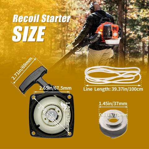 Retepif recoil starter cup for reliable starts