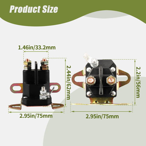 Retepif solenoid with brass coils for quick-start performance.