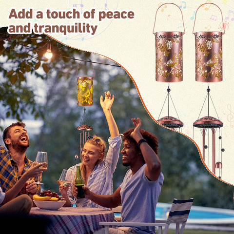 Retisee Cardinal wind chime makes a thoughtful gift for holidays and celebrations.