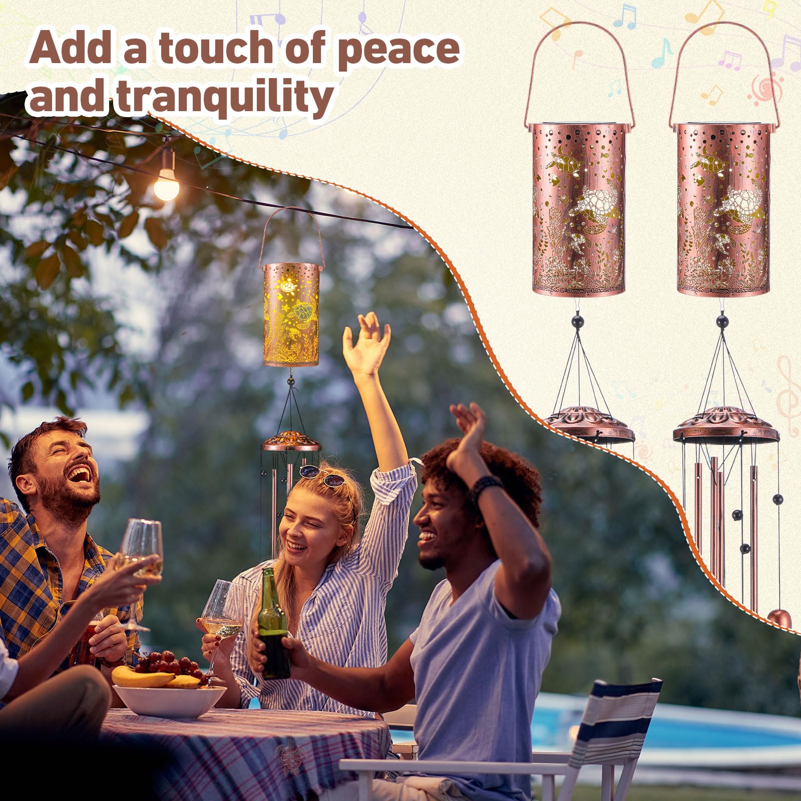 Retisee sea turtle wind chime makes a thoughtful Christmas gift