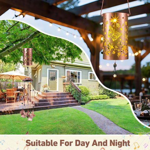 Retisee gift-ready butterfly wind chime packaging conveys thoughtful seasonal gifting.