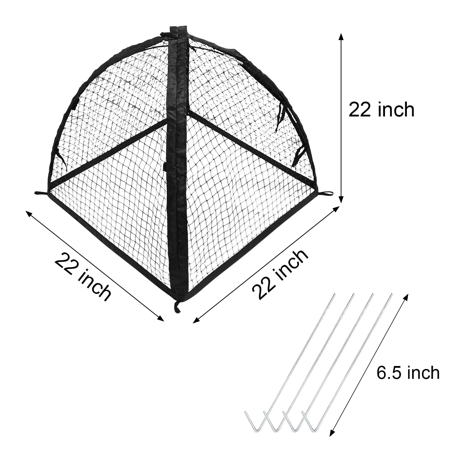 RETOONGKING garden protection tent setup for quick shelter over vegetables