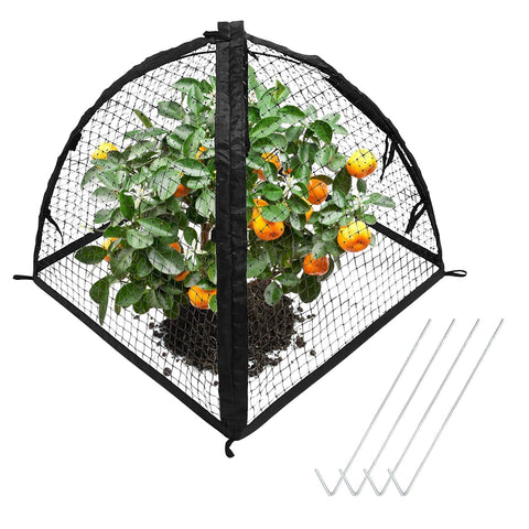 RETOONGKING strawberry cloche dome assembly demonstrating easy setup for protected plants