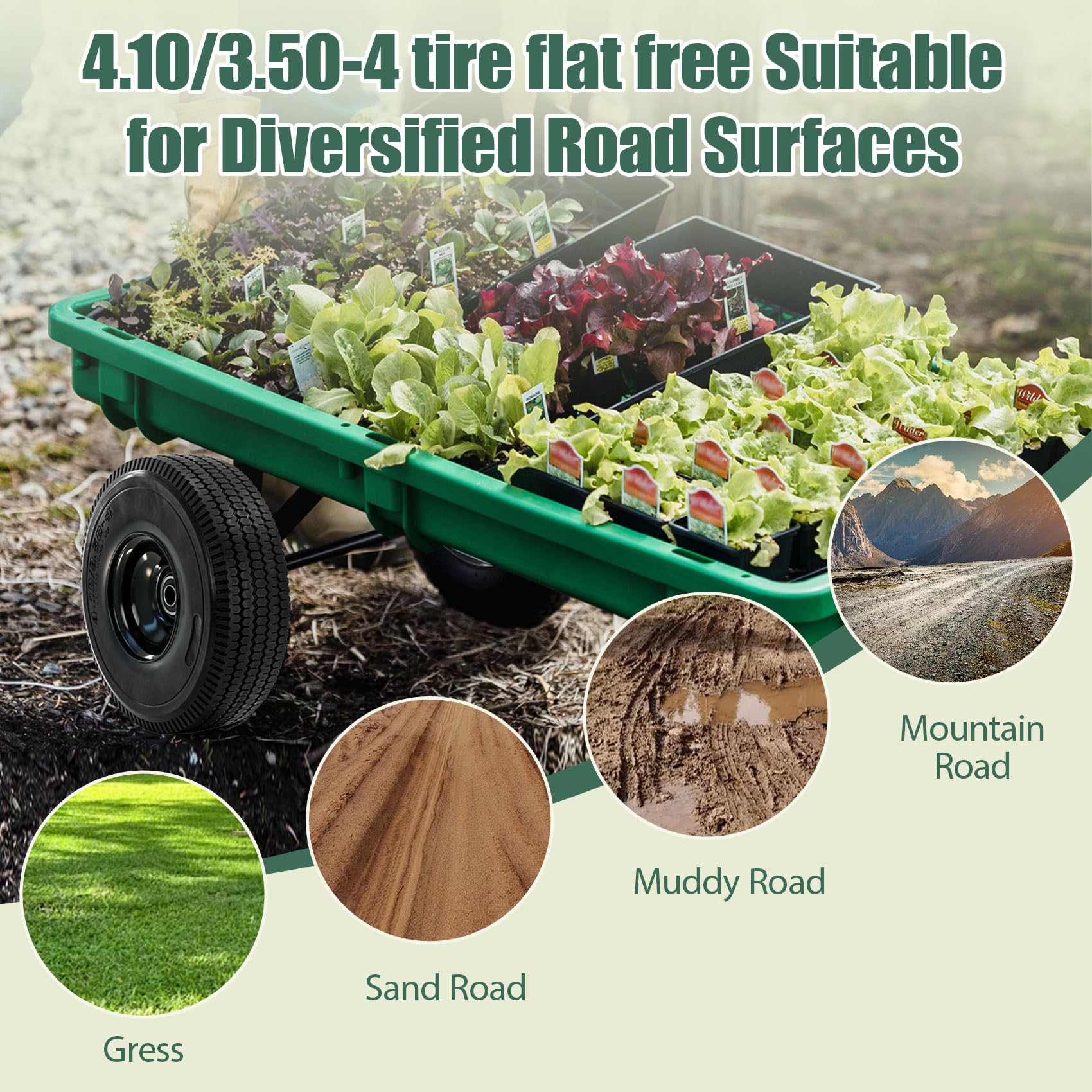 RETOTLA robust wheels ideal for dollies, hand trucks, and small trailers.