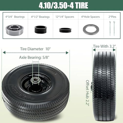 RETOTLA bearing adapters with 5/8-inch bore enable quick, tool-free mounting.