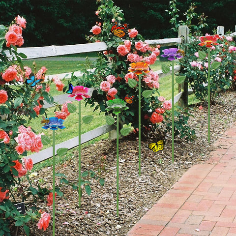 Retyion bee watering station height-adjustment feature for layered garden design