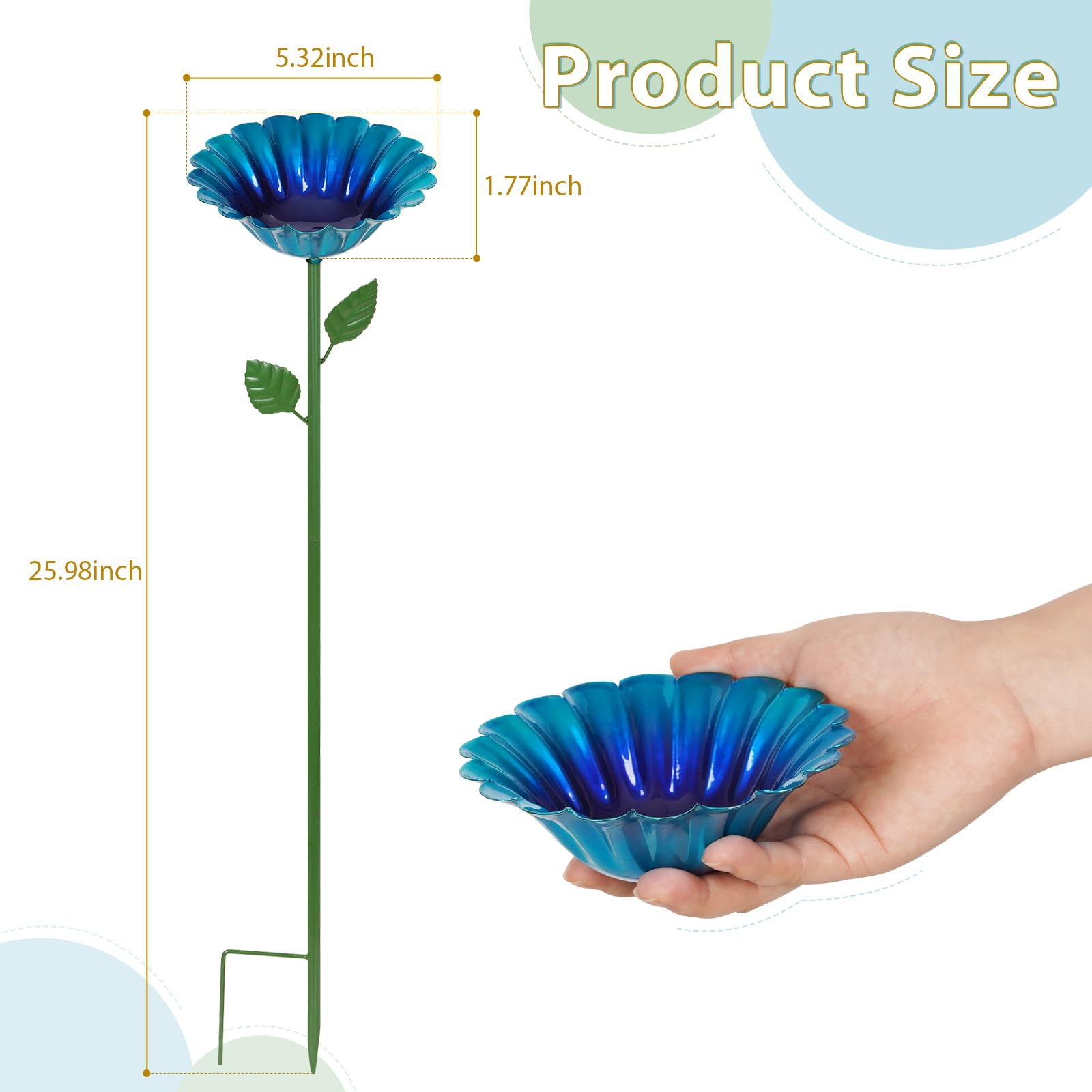 Retyion butterfly feeders colorful closeup invites butterflies to sip in outdoor spaces.