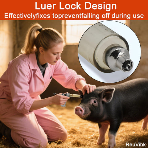ReuVibk 5-gear dose adjustment reduces waste with precise control.