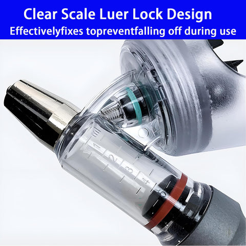 ReuVibk adjustable 0.5-5ml dose scale enables precision