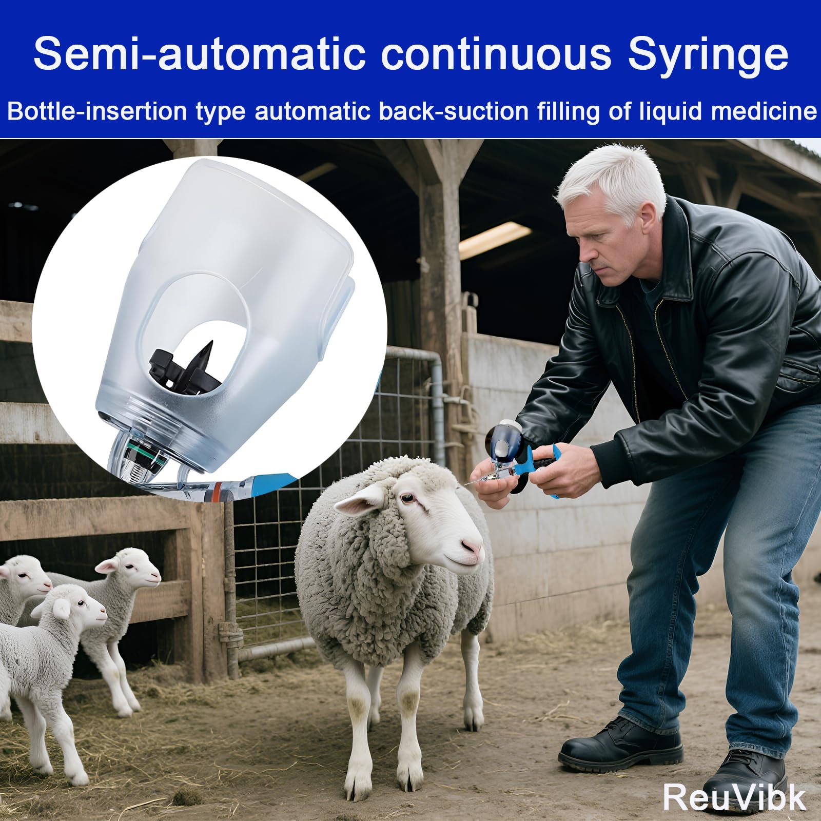 Ergonomic curved handle and secure connections minimize leaks during use.