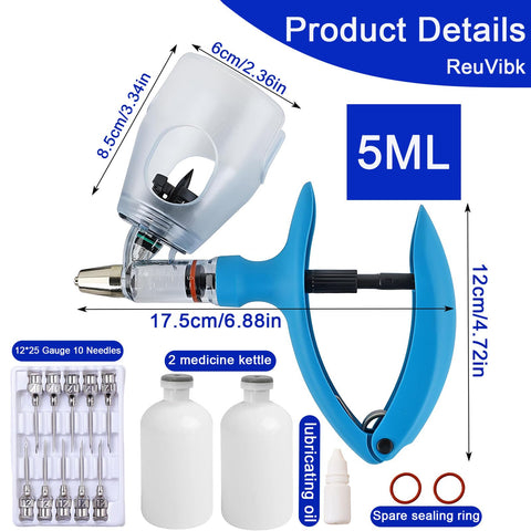 ReuVibk self-refilling design demonstrates continuous dosing with less manual labor.