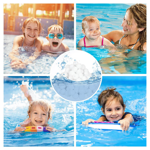 REVICOAR multipurpose filter balls suitable for pools, aquariums, and more