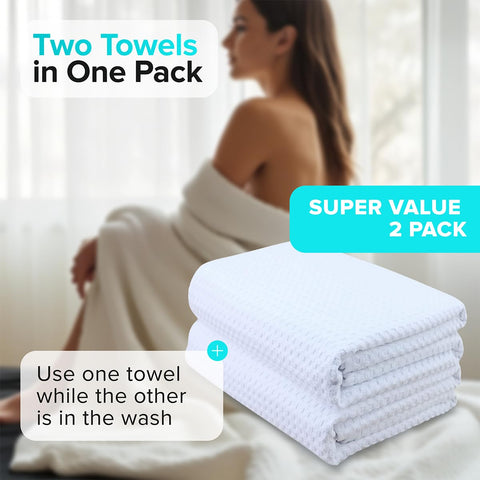 REVIIV quick-clean absorbent towel simplifies post-session cleanup.