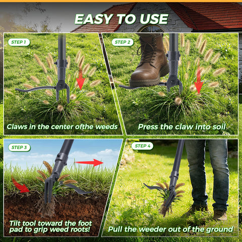 RexWeed works well on lawns, gardens, and driveways.