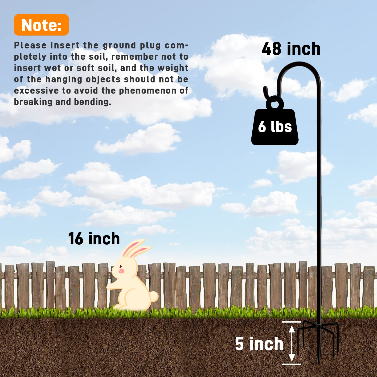 Rexwnadu 125mm diameter steel pole provides sturdy outdoor support.