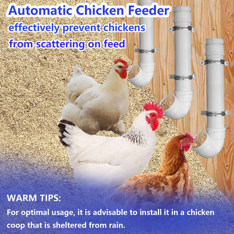 Rexwnadu PVC feeder showcasing waste-reduction design for cleaner feeding.
