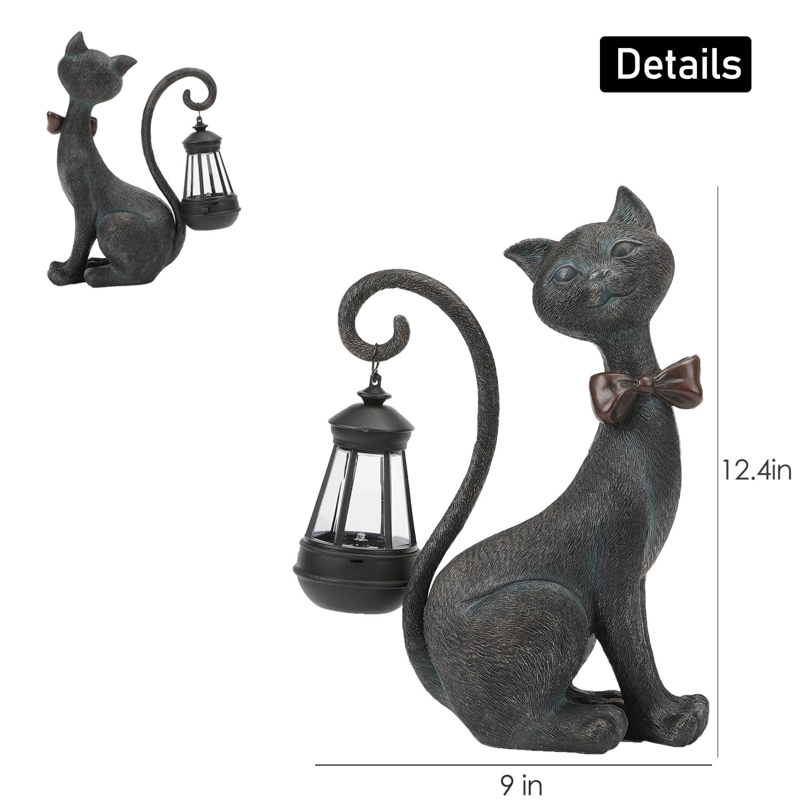 REYISO fall decor clearance cat statue makes a thoughtful birthday gift option.