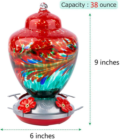 REZIPO 38 oz capacity feeder supports longer viewing sessions