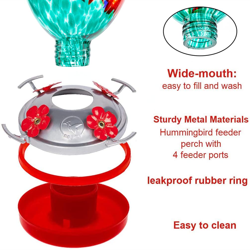 REZIPO hand-blown glass design reduces leaks with a reliable seal