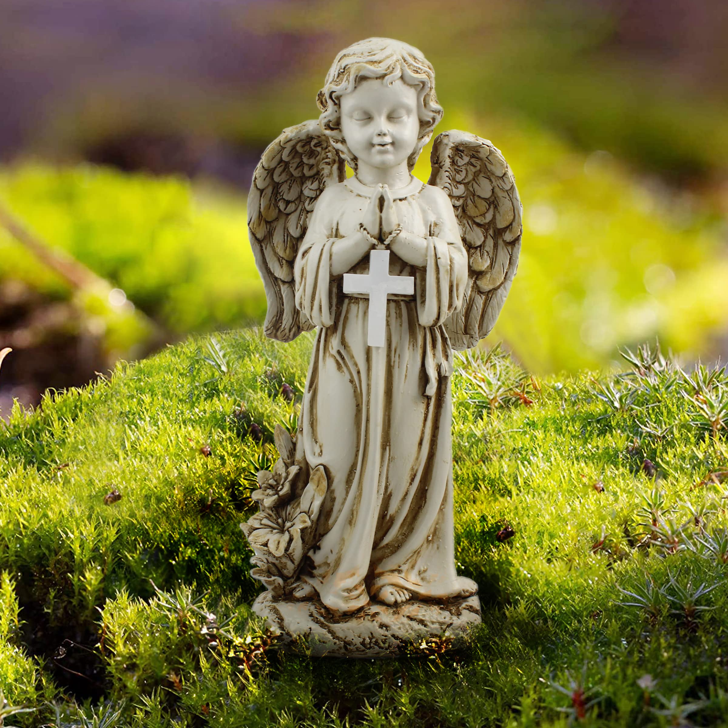 Rezpuao angel gift for memorials and anniversaries.