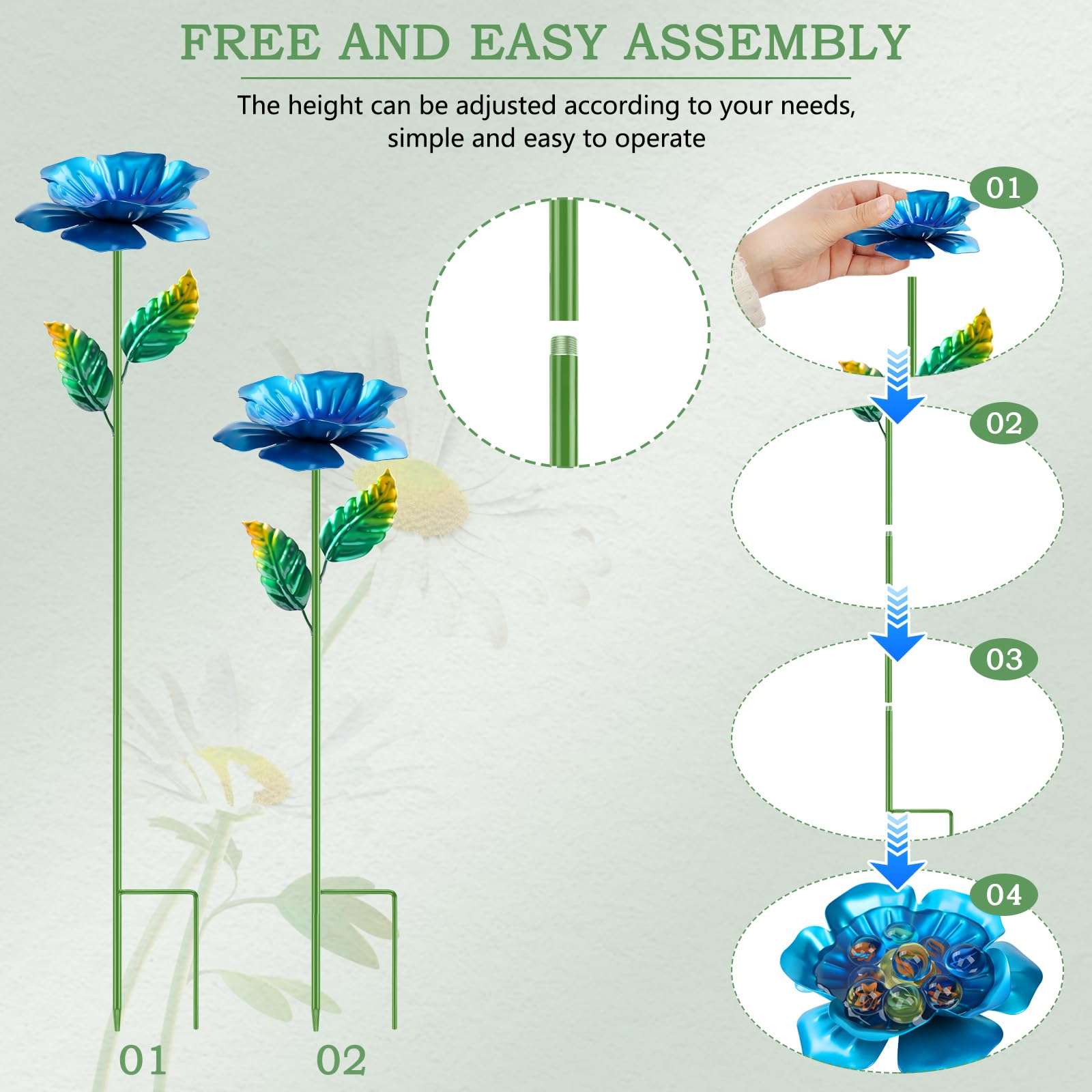 RGJ bee watering station featuring U-shaped stake for added stability