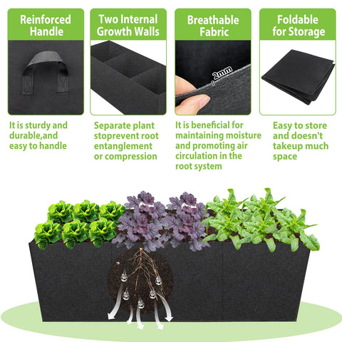 RGJ breathable non-woven felt promotes aeration and drainage for robust roots