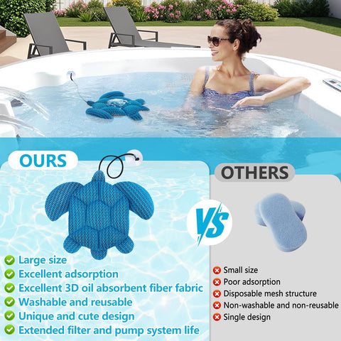 RGJ hot tub absorber suction cup attachment shown on tub wall