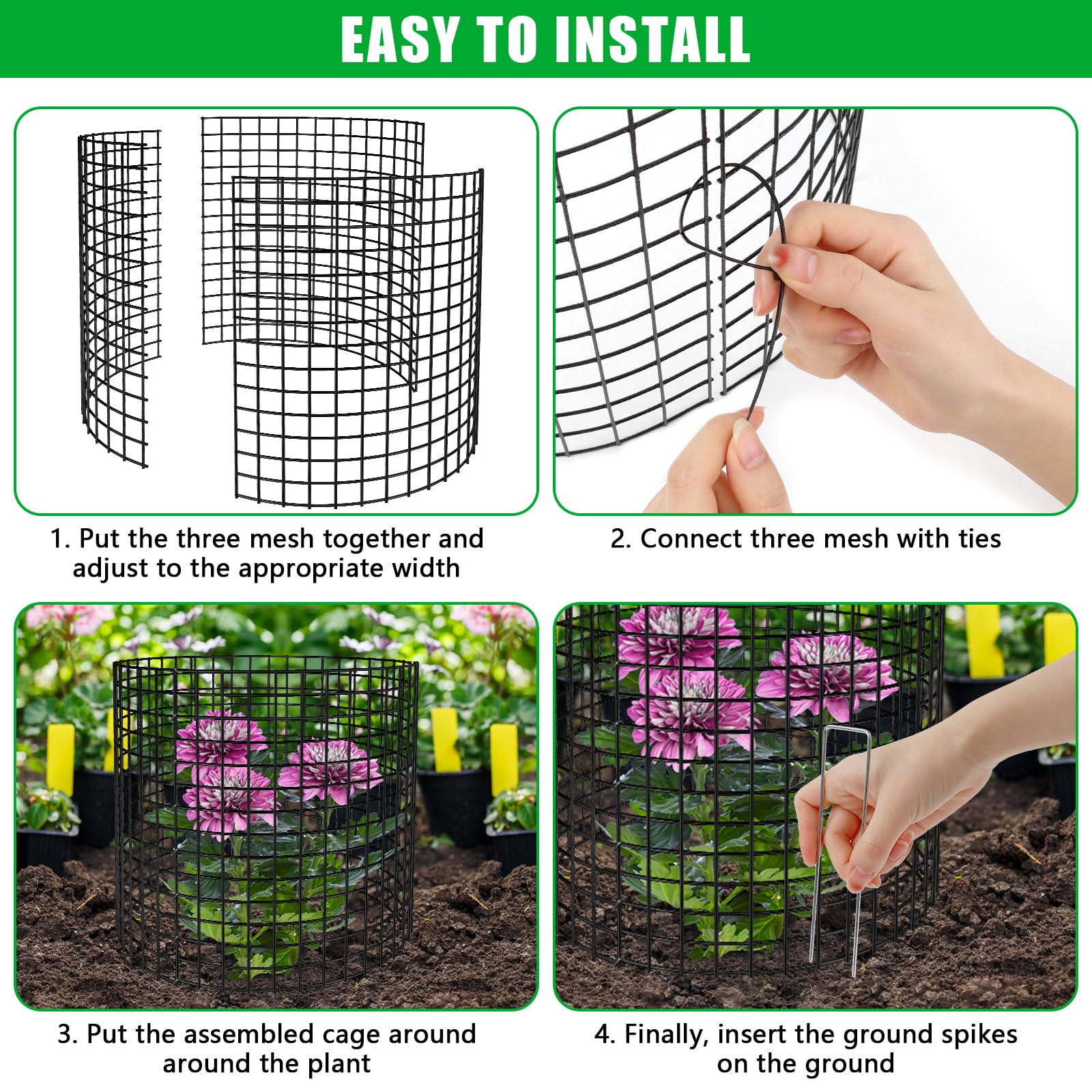 RGJ metal-mesh-panel highlights durable construction for protection.