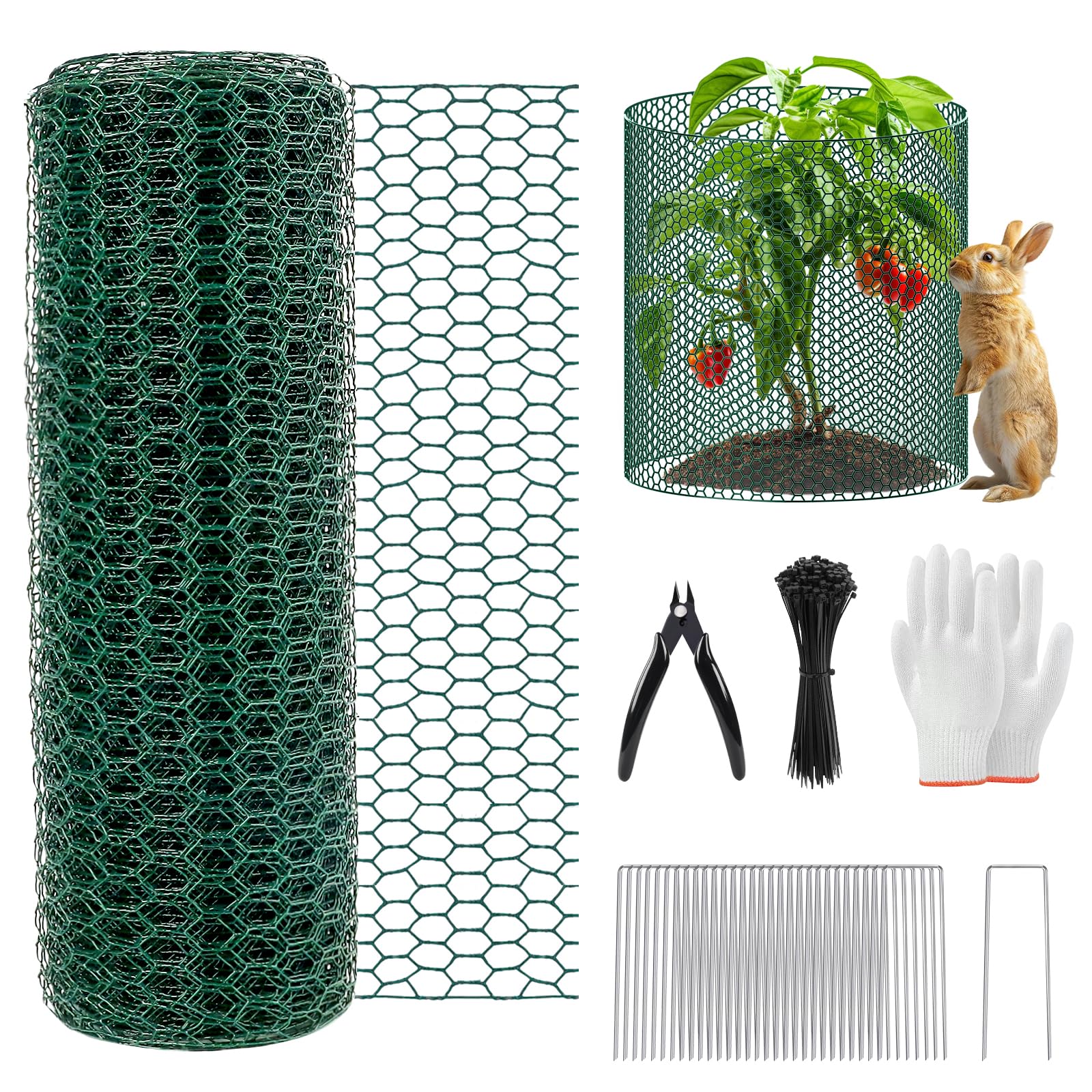 RGJ plant protector roll for DIY sizing to fit various plants.