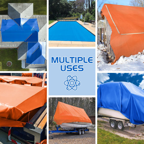 RGJ pool liner pad used outdoors to shield gear and pool area