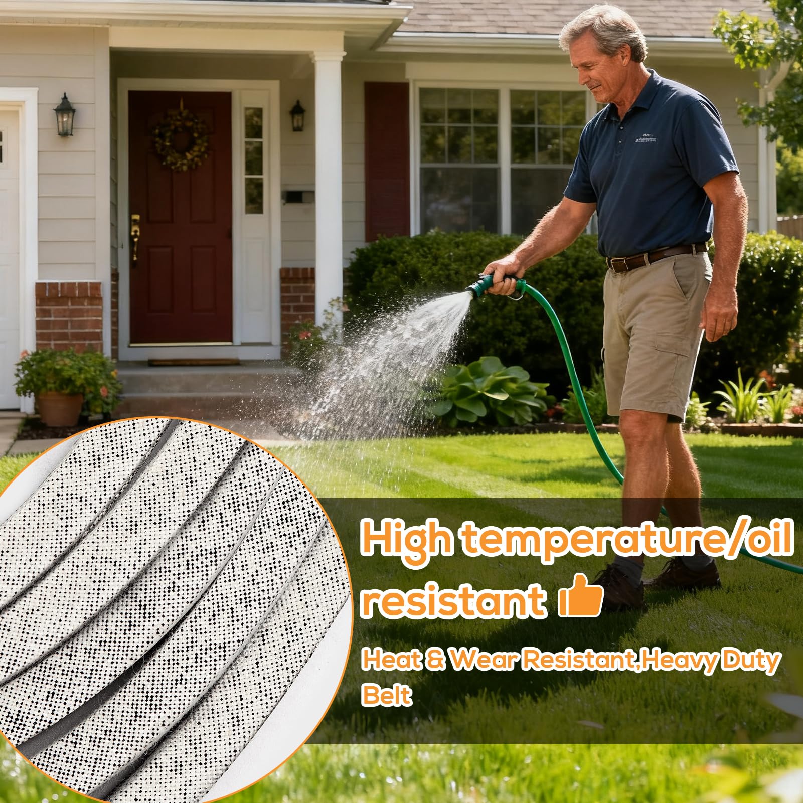 RGQSUN belt design reduces power loss and improves cutting efficiency