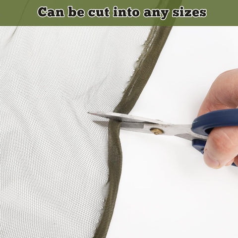 RGQSUN cut-to-fit netting adapts to any space and shape.