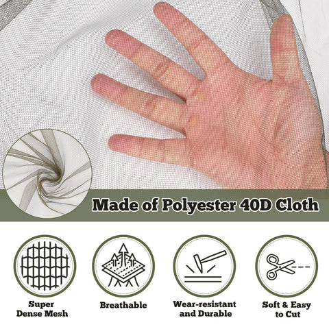 RGQSUN outdoor netting delivers durable protection for gardens and patios.