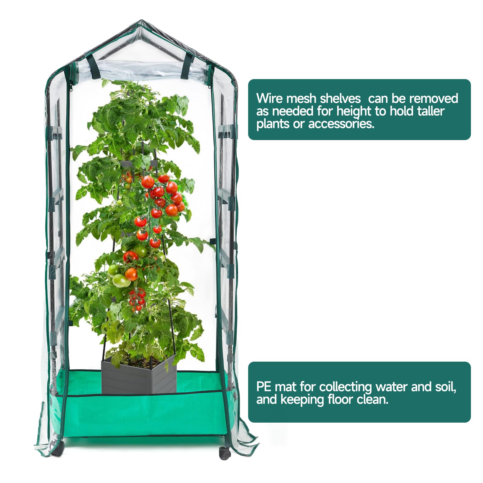 RHAHA compact footprint fits patios, balconies, and small gardens