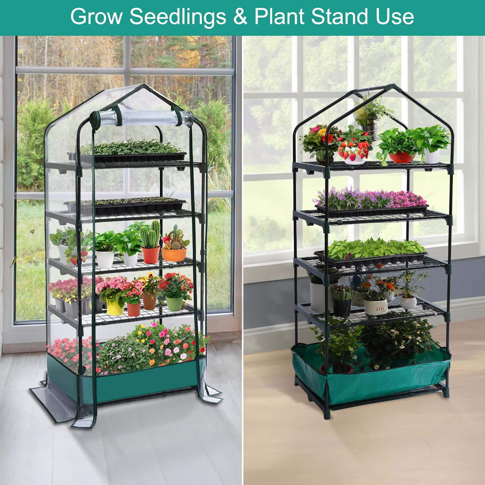 RHAHA compact size fits patios, balconies, and decks