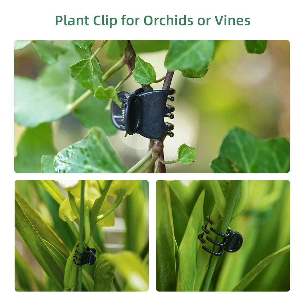 RHAHA round ring clips offer easy, adjustable stem securing