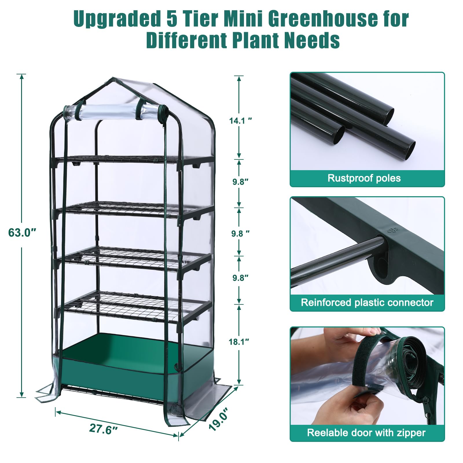 RHAHA waterproof tray design capturing runoff to protect floors