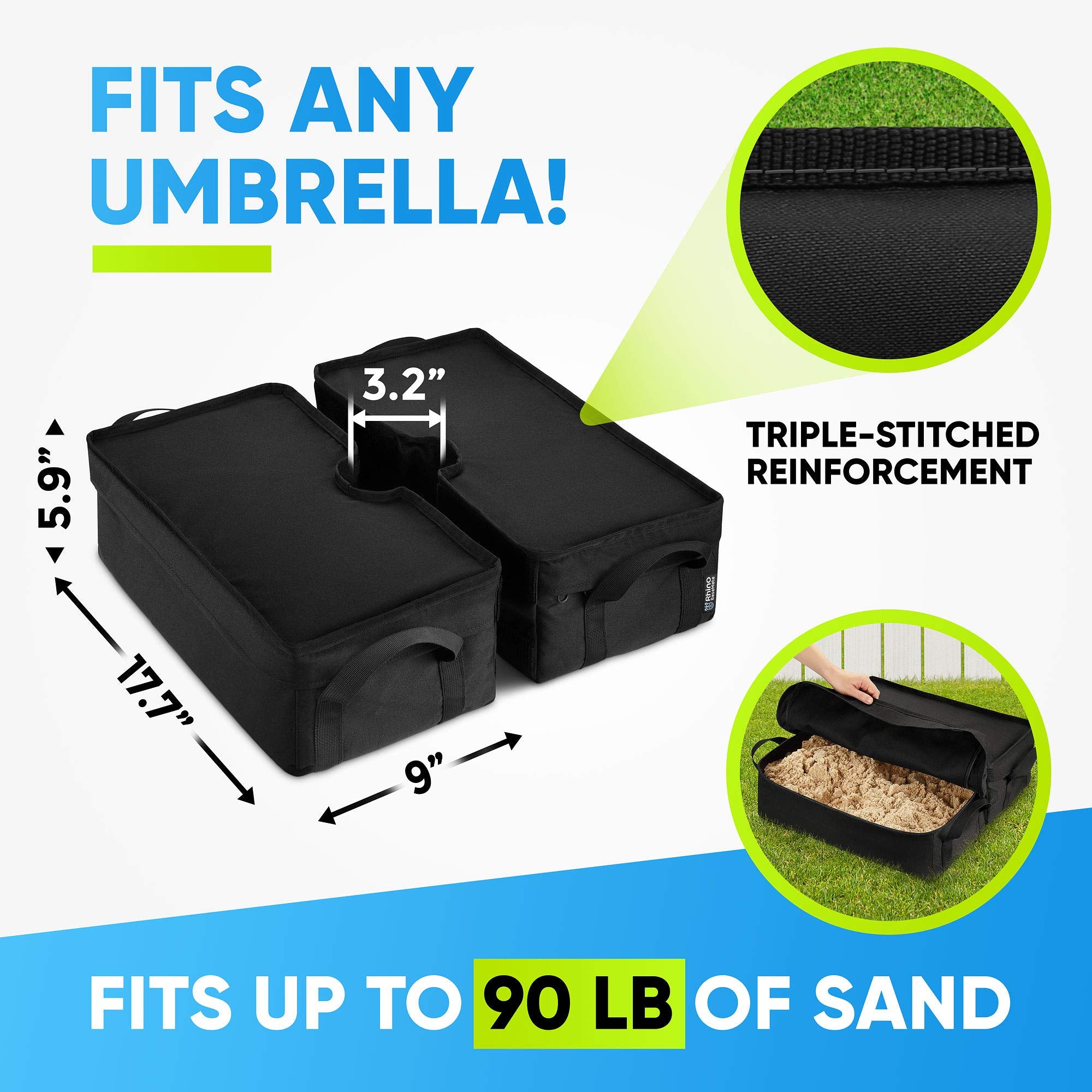 Rhino BaseMate compatible with most offset and cantilever stands