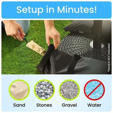 Rhino BaseMate weatherproof fabric resists rain and debris for outdoor use.