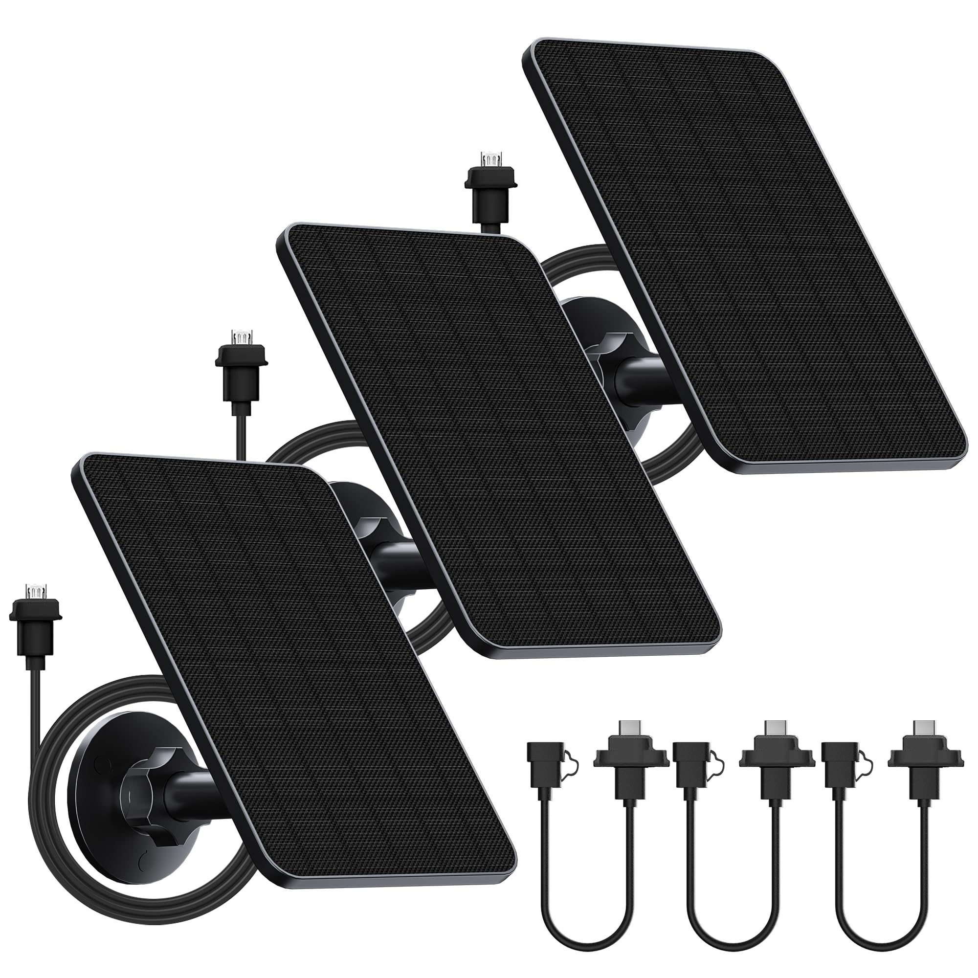 Rhorawill 4W solar panel powering Blink Outdoor cameras in daylight