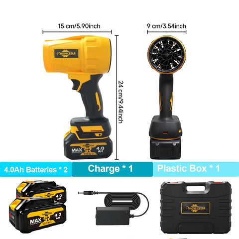 RhovixStar car cleaning mode helps remove dust from hard-to-reach areas.