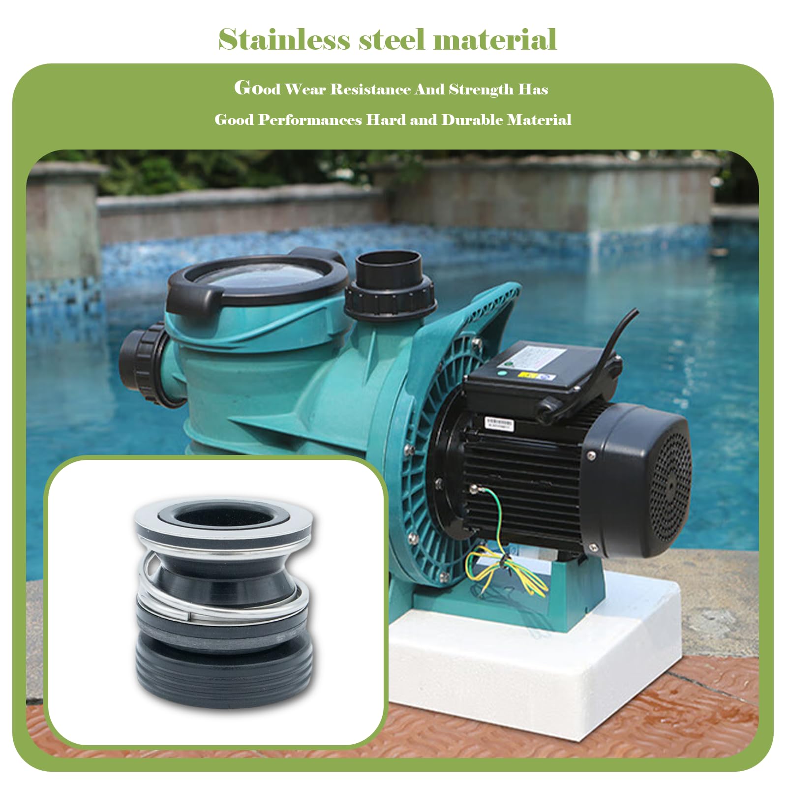 Rhyme Dream SP3000-series compatibility seal fits multiple pumps.