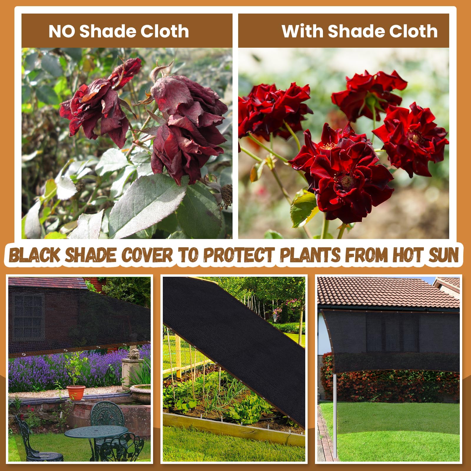 Versatile outdoor use for patios, greenhouses, coops, and pergolas