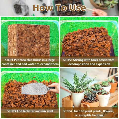 Riare aeration and drainage with coco husk fiber