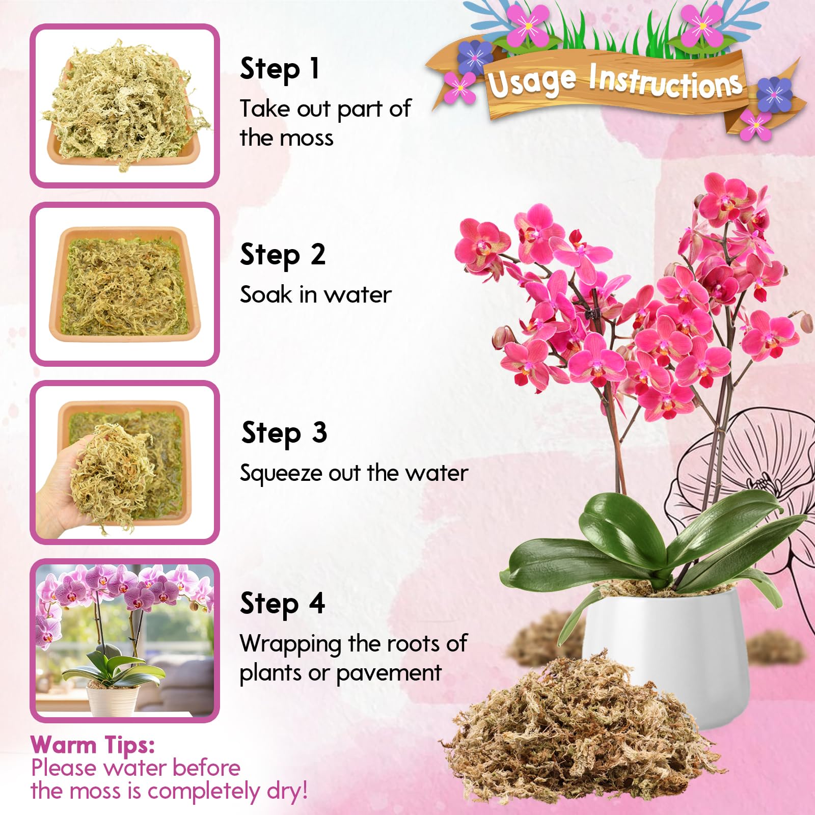 Riare moss supports carnivorous plants with moisture management