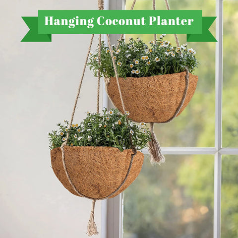 Riare coco liner with flowers and greens showing versatility.