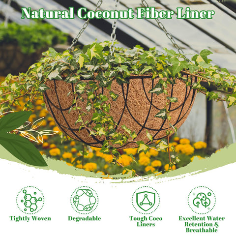 Riare coco liner soak-and-cut demo for easy resizing.